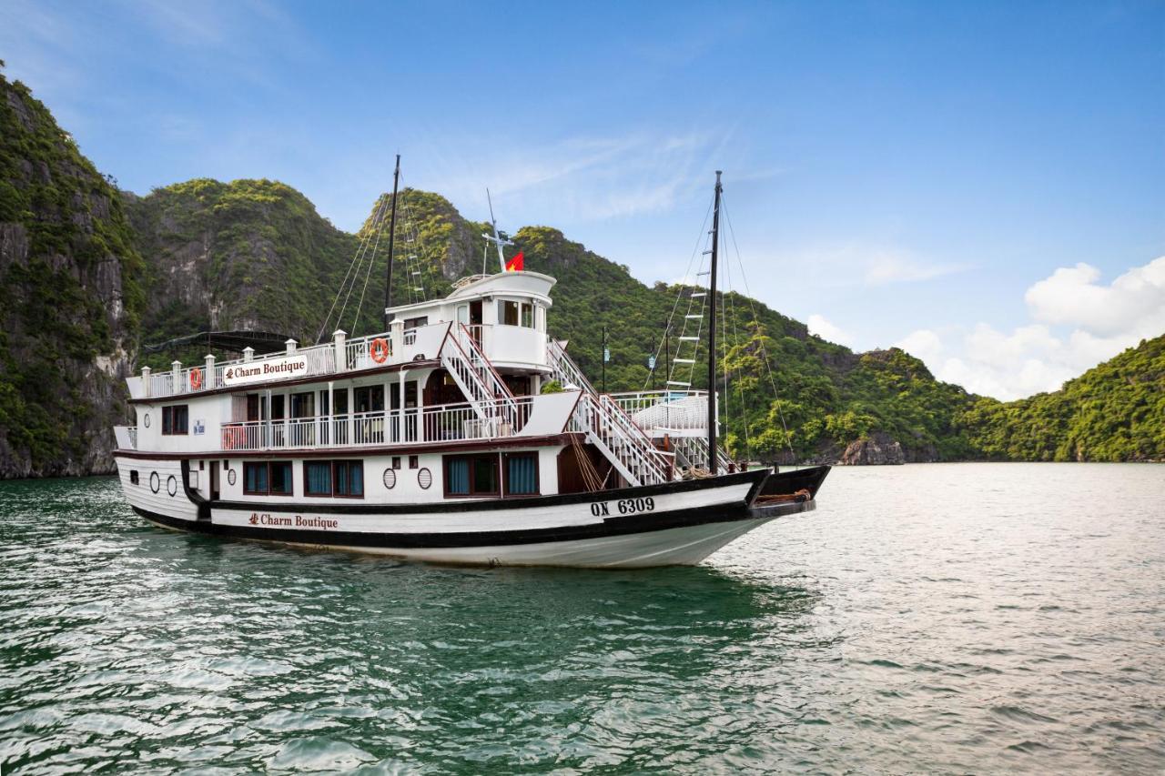 Charm Boutique Cruise Hotel Ha Long Bagian luar foto